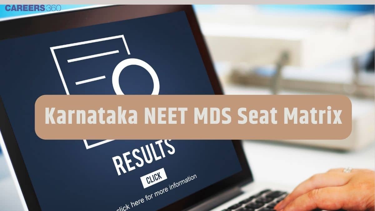Karnataka NEET MDS Seat Matrix 2026: Government & Private Colleges Total Seats